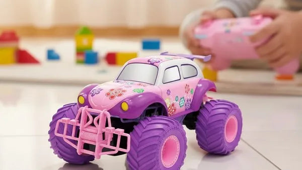 4x4 rosa infantil vista 5