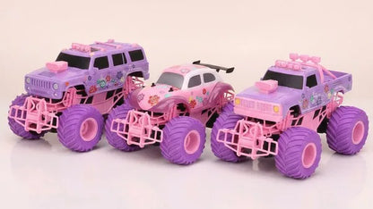 4x4 rosa infantil vista 6