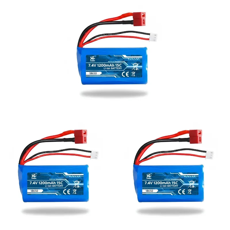 Bateria 7 4v 1200mah vista 3
