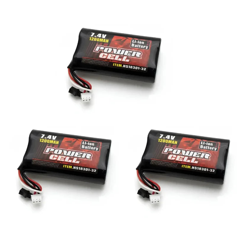 Bateria 7 4v 1200mah vista 3