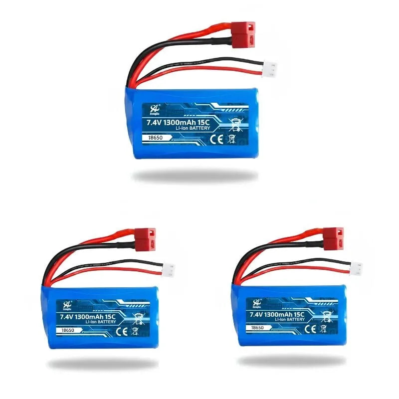 Bateria 7 4v 1300mah vista 3