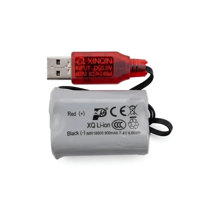 Bateria 7 4v 900mah vista 1