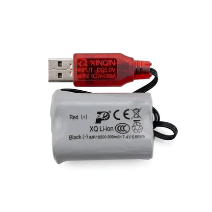 Bateria 7 4v 900mah vista 1