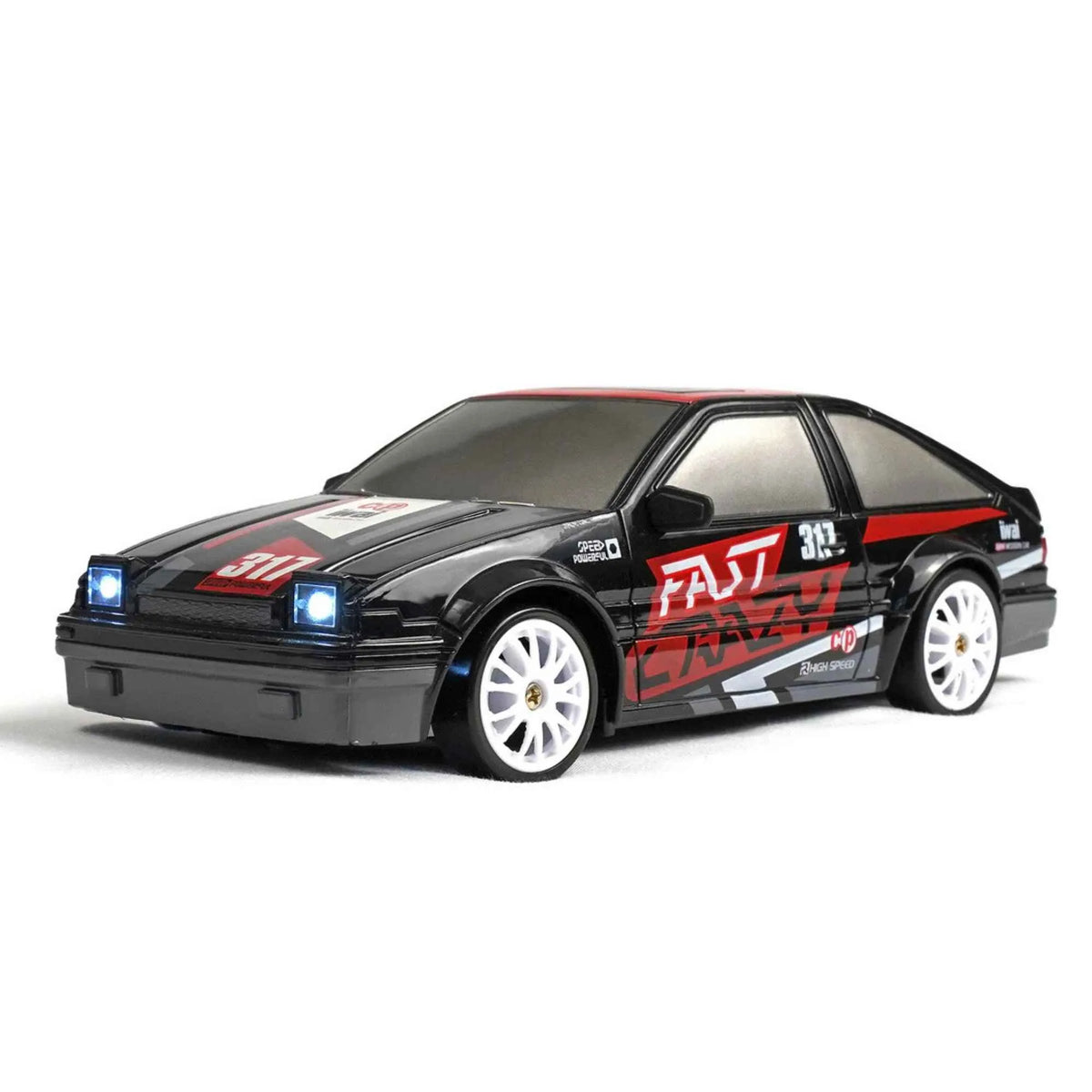 Drift retro japones negro initial d vista 1