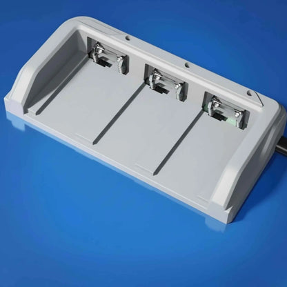Hub carga triple baterias insertadas