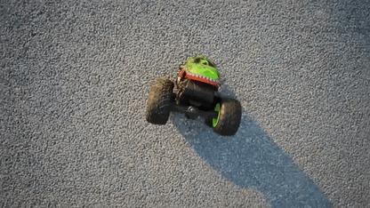 Monster truck dinosaurio accion 2