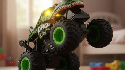 Monster truck dinosaurio vista 1