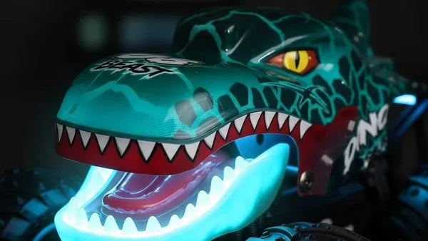 Monster truck dinosaurio vista 2
