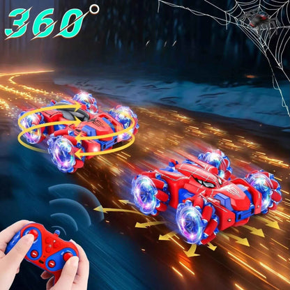 Spiderman rc accion 360 nocturno