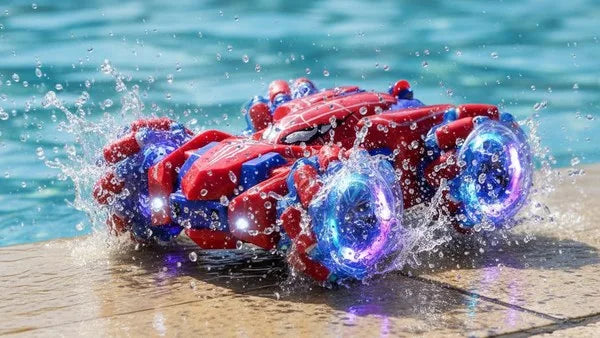 Spiderman rc piscina salpicaduras