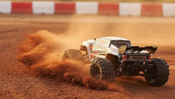 Truggy conquer blanco derrape circuito